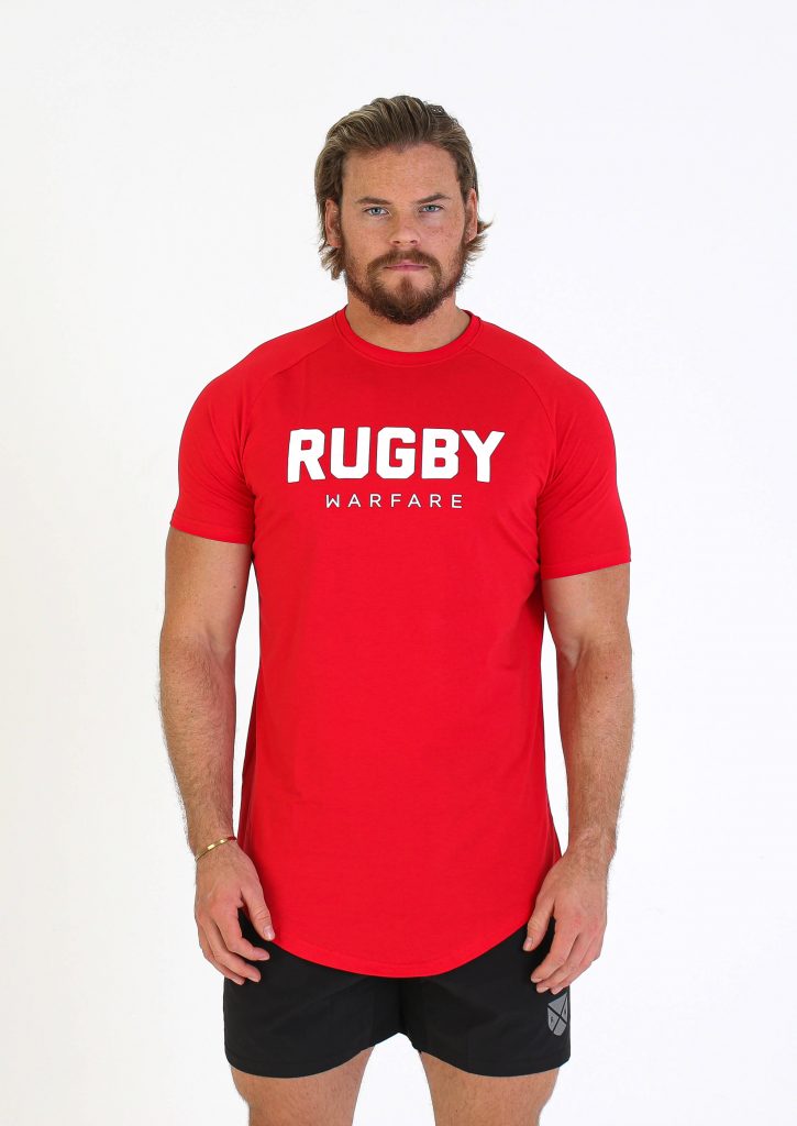 Performance TShirt V3 Red Rugby Warfare