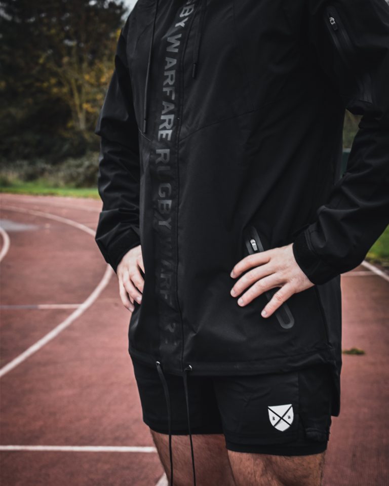 Tech Lined Shorts Stealth Black Rugby Warfare