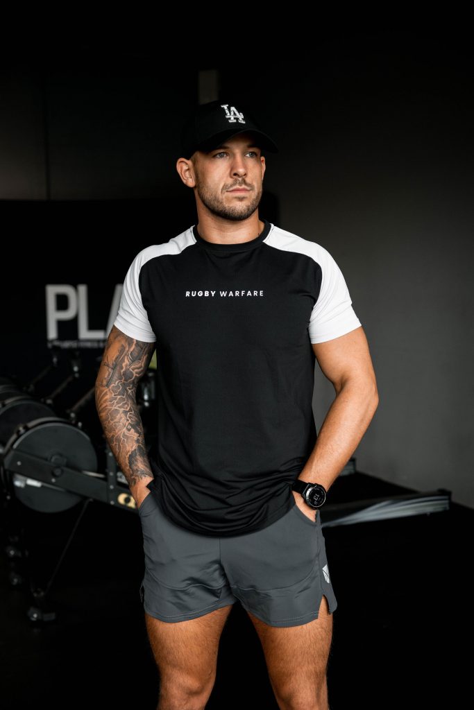 Performance Shorts Graphite Rugby Warfare